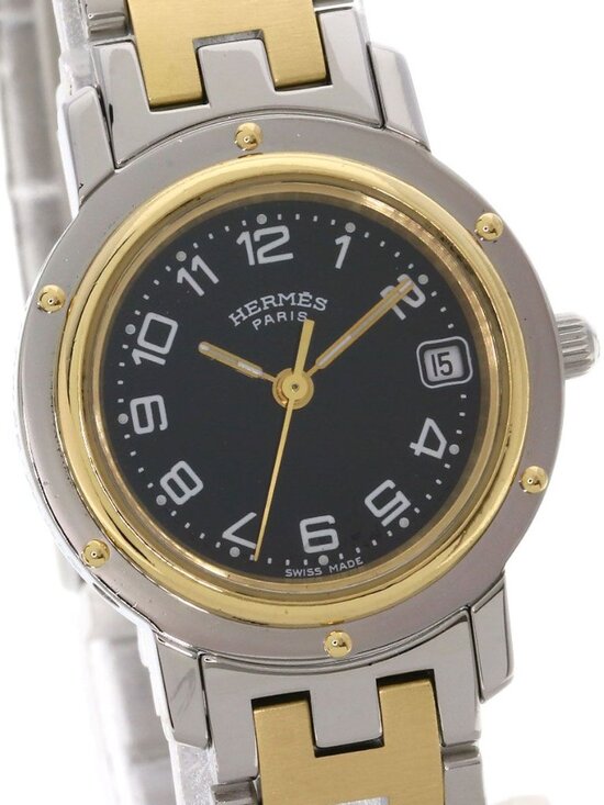 Hermes Clipper Watch SS main image 9